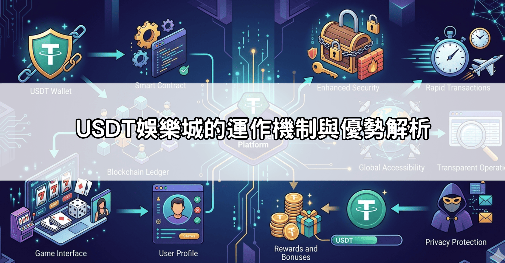 USDT娛樂城的運作機制與優勢解析